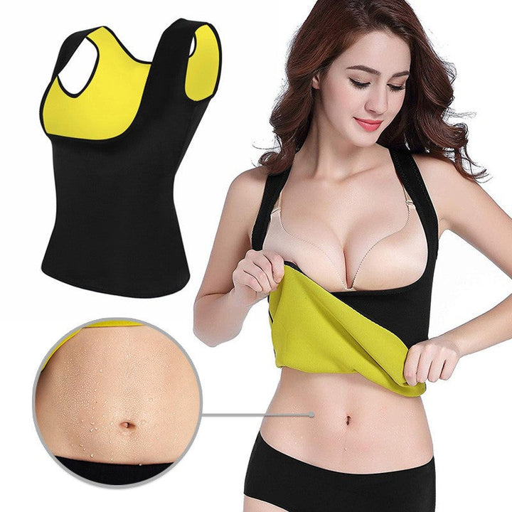 Chaleco Reductor Mujer Faja Neopreno Sin Broches RE US02