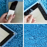 6/14/28/42pcs Alfombrilla Antideslizante, Reutilizable y Lavable, Pegatinas para Alfombras, Almohadillas para Esquinas de Alfombras para Áreas de Estar