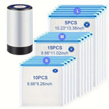 Selladora al Vacío Mini Eléctrica Recargable USB con 3 Tamaños de Bolsas para Almacenamiento Fresco y Libre de Humedad - Máquina Portátil de Sellado a Baja Temperatura para Frutas y Verduras