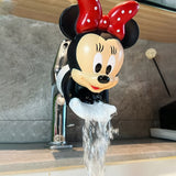 1pc Mickey Spray de Agua Extension Accesorio de Baño Cartoon, Plástico, Montaje de Inserción, Largo, para Cocina, Fregadero