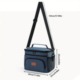 Nevera Térmica para Almuerzo Aislada y Antifugas, Bolsa de Transporte para Picnic al Aire Libre con Capas Reforzadas, Ideal para Escuela o Viajes – Bolsa Térmica para Comida No Alimentaria