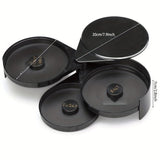 1 pieza de escurridor de cóctel de 3 niveles, herramienta de bar negra de plástico con esponja, sin contacto con alimentos, para margaritas, bloody marys, gimlets - Accesorio para bartender