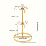 1pc Gancho para Taza de Café en Forma de Árbol, Estante de Almacenamiento para Tazas de Agua, Puede Almacenar 6 Tazas, Estante para Secar Tazas, Gancho para Tazas de Vino, Portavasos para Casa, Restaurante, Cocina, Oficina