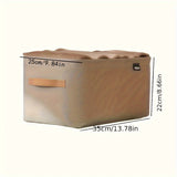 Bolsa De Almacenamiento De Ropa Simple, Organizador De Armario Plegable Y A Prueba De Polvo Para El Hogar, Dormitorio