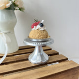 Soporte para mini cupcakes de 1 pieza - Soporte de plástico ABS para bodas, cumpleaños, decoraciones de fiestas - Plato de servir versátil para Navidad, Halloween, Acción de Gracias, Día de San Valentín, celebraciones del Día de la Madre