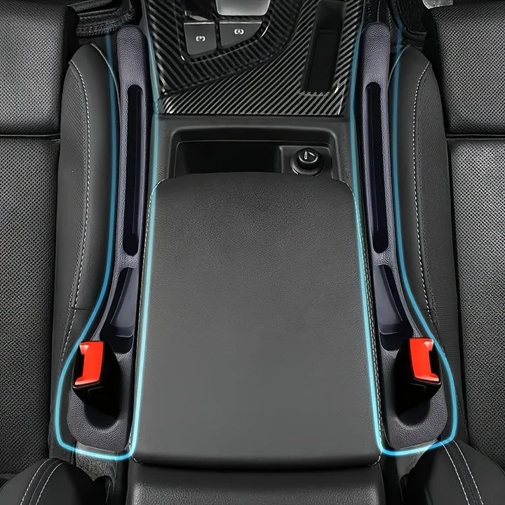 2 Bandas de Almacenamiento Universales para Asientos de Coche, Organizador Anticaída, Caja Clasificadora de Basura Multifuncional, Mantiene el Interior Limpio y Ordenado