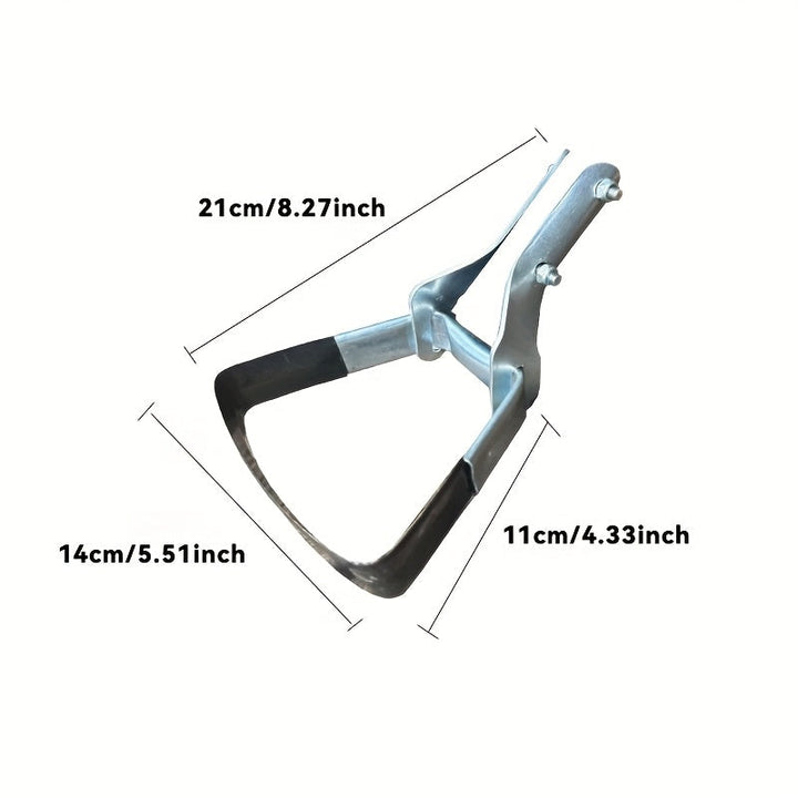 Cabeza de azada de jardín de metal duradera - Reemplazo de azada de hula de estribo para una eficiente eliminación de malezas y suelos, ideal para jardinería en casa, accesorio de azada de jardín | Azadón resistente | Cabeza de azada de metal