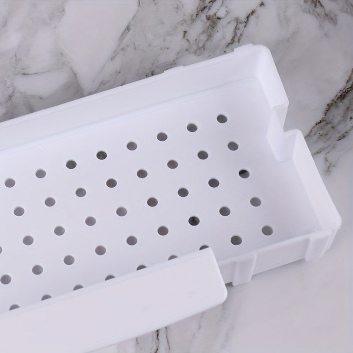 1 caja de esterilización de herramientas de uñas con compartimentos para limpieza y almacenamiento, ideal para uso en salones | Diseño minimalista | Cierre seguro, perfecto para salones de peluquería, estaciones de pedicura, técnicos de uñas y soluciones