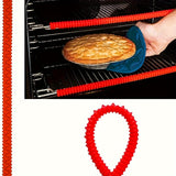 Protectores de Rejilla para Horno de Silicona de 35.56 cm - Seguros para Alimentos, Resistentes al Calor, Fáciles de Limpiar, Juego de 5.08 cm