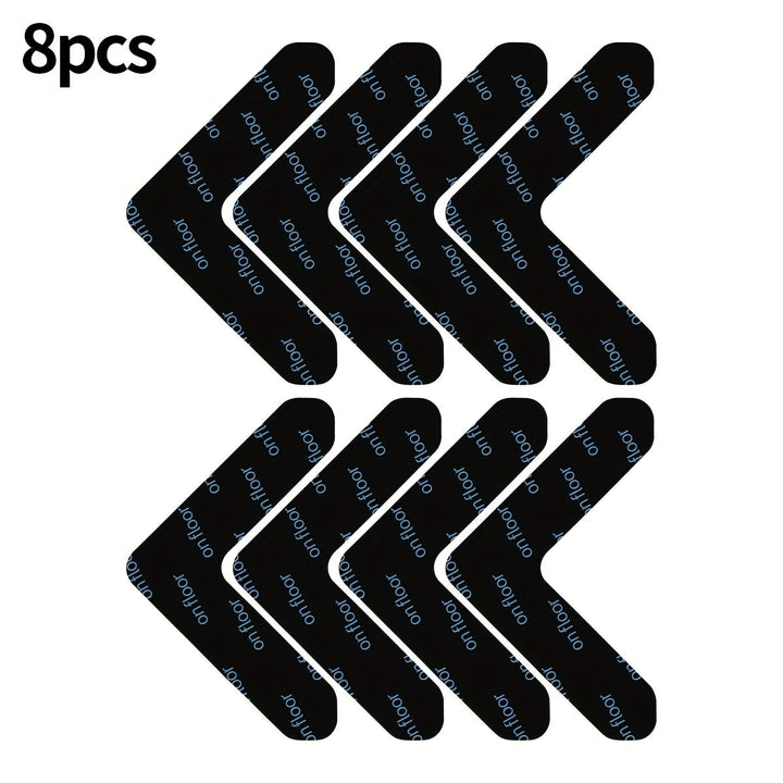 Fijadores de alfombra con super adhesividad - Cinta de alfombra anti-curvatura, 4/8/12/20pcs de doble cara antideslizante reutilizable Alfombra parada, alfombrilla de alfombra lavable para pisos de madera, pisos de baldosas, alfombras, esterillas, pared