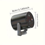 [Luces DJ con voz] Luces DJ con control de voz, iluminación para escenarios pequeños, láser cilíndrico pequeño, ideal para fiestas de cumpleaños, regalos, bandas y estudios de baile