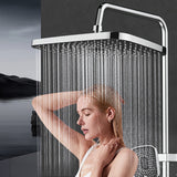 1 Juego de Ducha de Lujo Multifuncional, Cabeza de Ducha de Grifo de Cobre, Juego de Baño de Hogar, Equipado con Cabeza de Ducha de 11,81 Pulgadas de Ancho, Regalo de Halloween/Navidad, Accesorios de Baño de Hogar