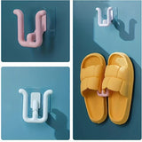 1 Pieza, Zapatilla Sin Perforaciones R, Estante De Drenaje De Inodoro Montado En La Pared Del Baño, Estante De Secado De Zapatos, Suministros De Organización Y Almacenamiento Del Hogar, Accesorios De Baño