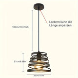 1 pieza de lámpara de techo ajustable moderna, base E26W27, montaje semi-inmerso de metal y hierro para pasillo, dormitorio, café, restaurante, bar - incluye hardware de instalación, sin bombilla, cableado duro, compatible con 110V-240V, luces de techo p