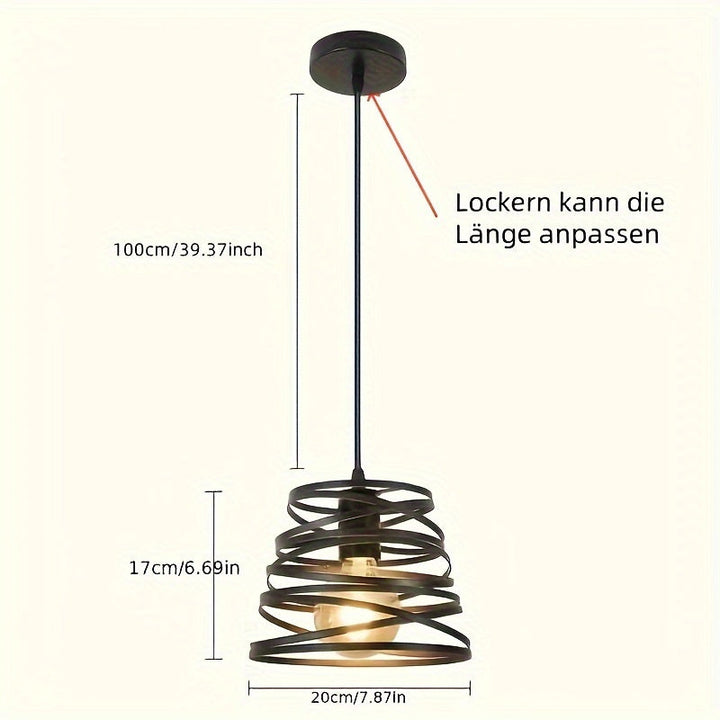 1 pieza de lámpara de techo ajustable moderna, base E26W27, montaje semi-inmerso de metal y hierro para pasillo, dormitorio, café, restaurante, bar - incluye hardware de instalación, sin bombilla, cableado duro, compatible con 110V-240V, luces de techo p
