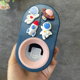 1 Exprimidor Automático De Pasta De Dientes, Soporte De Pasta De Dientes De Dibujos Animados Lindo 3D, Exprimidor De Pasta De Dientes Sin Perforación Para Colgar En La Pared, Adecuado Para Baño, Accesorios De Baño