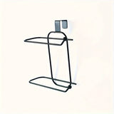 1 Pieza, Soporte Para Papel Higiénico, Estante De Almacenamiento De Rollos De Papel De Baño, Diseño De Gancho Para Soporte De Tejidos, Estante De Almacenamiento De Tejidos Ahorrador De Espacio, Accesorios De Baño