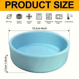 1pc Cortador de huevo reutilizable de silicona para freidora de aire - Antiadherente, fácil de limpiar, perfecto para huevos de calidad de restaurante, herramienta de cocina para cocinar rápido y eficiente, herramienta de cocción de huevos | Vajilla de c