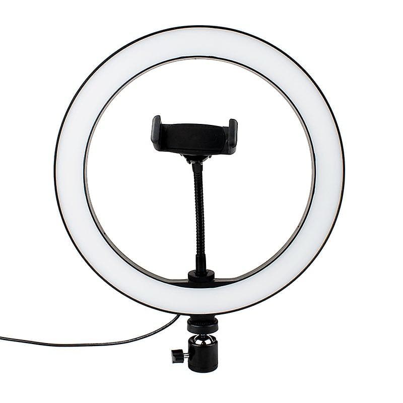 Ringlight Aro de Luz 26cm Con Soporte Para Celular + Tripode