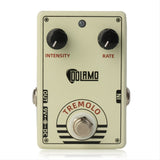 Pedal de Efecto Tremolo Estilo Vintage DOLAMO D13 con Controles de Intensidad y Velocidad, Diseño True Bypass para Guitarra Eléctrica