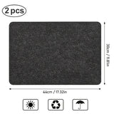 Alfombrilla Resistente al Calor para Freidora de Aire, Licuadora, Cafetera, Tostadora - Protector de Encimera de Poliéster con Función Deslizante, Encimeras, Almohadilla