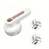 Removedor de Pelusas Eléctrico Portátil BALASHOV - Recargable por USB, Compacto y Ligero para Ropa, Muebles y Alfombras - Incluye Cepillo de Limpieza