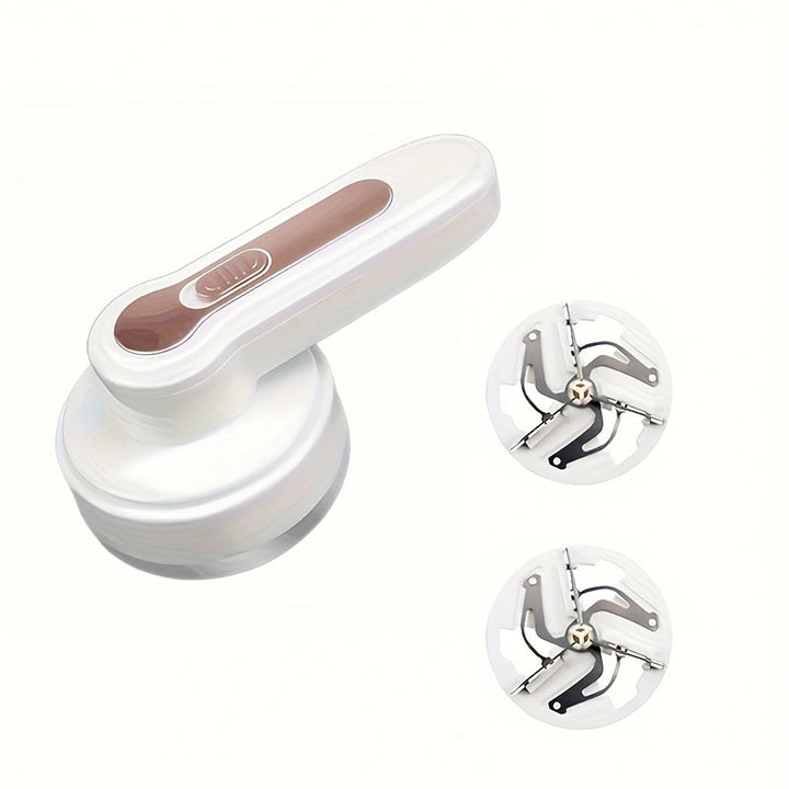 Removedor de Pelusas Eléctrico Portátil BALASHOV - Recargable por USB, Compacto y Ligero para Ropa, Muebles y Alfombras - Incluye Cepillo de Limpieza