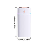 Humidificador de tres rociadores, para uso doméstico, dormitorio, funcionamiento silencioso, ambientador de escritorio y coche con aromaterapia de aceites esenciales, regalo ideal para chicas