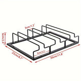 Estantes de copas de hierro, soporte para copas de vino colgante, almacenamiento debajo del gabinete para bar cocina, instalación sin herramientas, exhibición decorativa moderna - Estante colgante duradero para uso doméstico y en restaurantes
