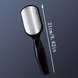 Limpiador Profesional de Uñas de Acero Inoxidable para Pies - Grano Pesado con Diseño Antisalpicaduras, Herramienta Pedicura Resistente al Óxido para Hogar y Salón, Fácil de Limpiar, Material Duradero, Sin Batería Necesaria, Diseño Elegante, Ideal para P