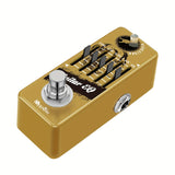 IOppWin Ecualizador de 5 bandas para guitarra eléctrica, ancho ajustable, alimentado por USB, procesamiento de señal analógica, material de hierro, amarillo - Efectos de guitarra y amplificadores, Efectos de guitarra