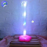 Base Globos + Luces Micro Led + 7 Tubos para Globos RF X LUZ