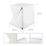 Mini Estudio Fotografía Caja de Luz LED Fotos Plegable HL11031