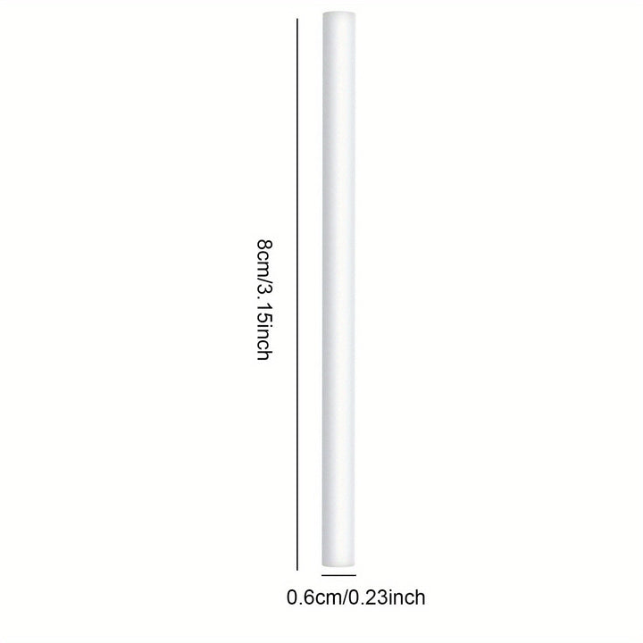 50 piezas de reemplazos de ventosas para humidificadores - Recambios de filtros de algodón de alta calidad, ideales para difusores personales portátiles en oficina, hogar o dormitorio, control de salida de niebla, fácil de instalar, accesorios para humid