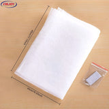 1 Juego/12 Piezas, Cubierta de Filtro de Aceite para Chimenea de Cocina, Filtro de Grasa Blanca, Ventilador de Aire con Malla Resistente a Altas Temperaturas, Uso Único, Se Ajusta a Chimeneas Estándar, Cubiertas de Grasa y Aceite para Electrodomésticos d