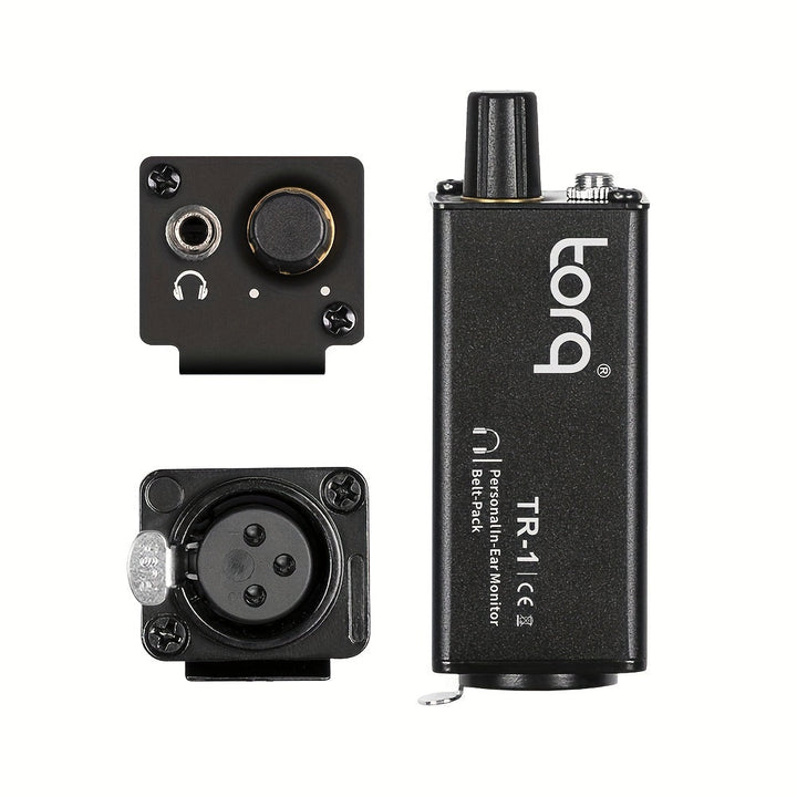 Amplificador de Auriculares Portátil Torq T-Rex 1-48V con Reducción de Ruido, Conector de Audio de Aleación de Aluminio, Relación S/N de 120dB, Ideal para Uso en Escenario - Negro, Accesorio para Computadora Personal|Equipo de Audio Profesional|Construcc