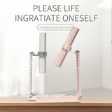 Linterna LED 2 en 1 para Uñas con Soporte - Recargable USB, Luz Portátil para Uñas y Pies, Incluye Pantalla LCD, Opciones Blanco y Rosa, Diseño Multifuncional sin Cable, Accesorios para Gel