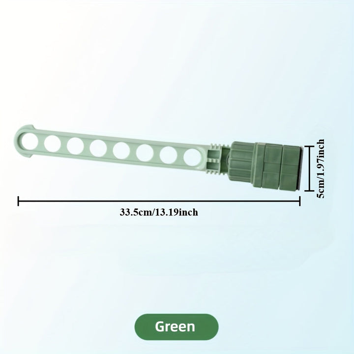 1 pieza, tendedero de 8 ganchos, tendedero para ropa interior, tendedero multifuncional para ventana de balcón, colgador para puerta y ventana de baño, accesorios para arte