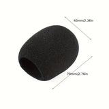 5 Fundas de Micrófono Resistentes a Viento, Polvo y Golpes - Fundas Lavables No Desechables para Estudio, Live, KTV, Podcast - Compatibles con la Mayoría de Microfonos (Azul/Amarillo/Rojo/)