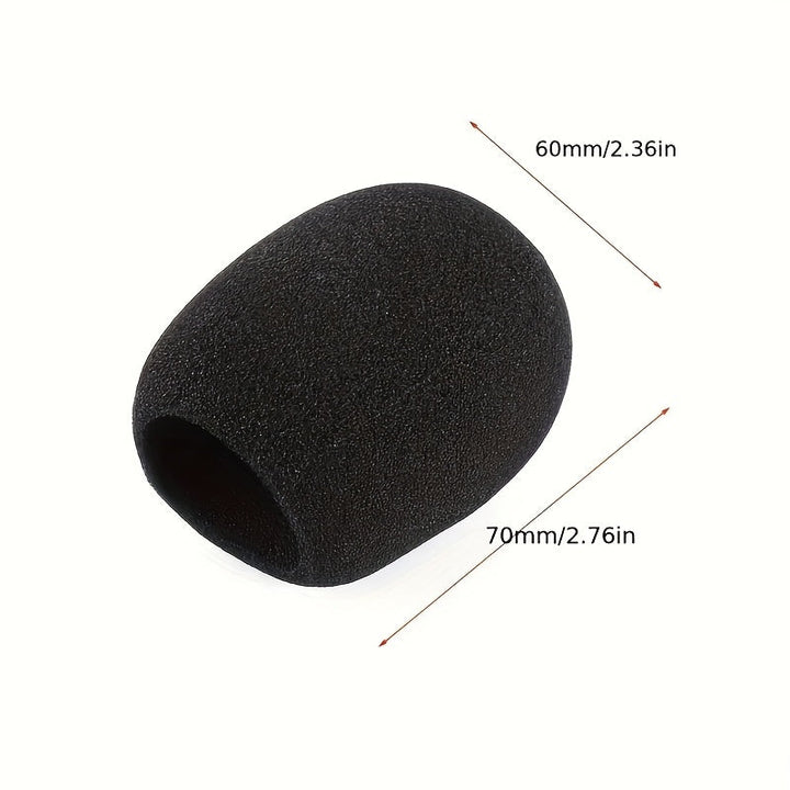 5 Fundas de Micrófono Resistentes a Viento, Polvo y Golpes - Fundas Lavables No Desechables para Estudio, Live, KTV, Podcast - Compatibles con la Mayoría de Microfonos (Azul/Amarillo/Rojo/)