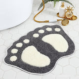 Alfombra de Ducha - Absorbente, Antideslizante, Lavable en Máquina, Suave de Microfibra para la Ducha y Sala de Lectura