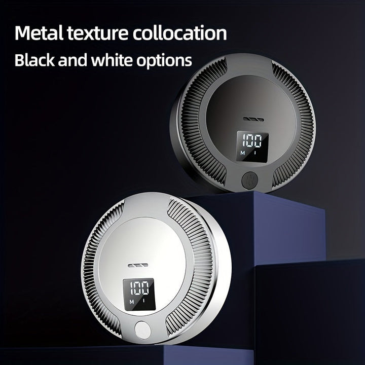 Presione y mantenga para encender la pantalla inteligente para un monitoreo preciso | Purificación duradera | Una máquina puede manejar todas las fuentes de olores en la casa