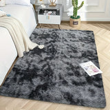 Alfombra de Área Suave y Esponjosa de Lujo para Sala de Estar y Dormitorio - Alfombra de Poliéster Antideslizante y Plush para Decoración del Hogar