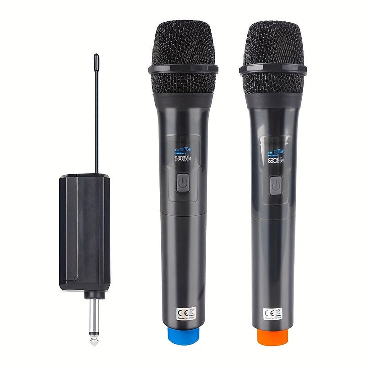 Microfono Inalámbrico NXG con Bobina Dinámica para Karaoke, Micrófono Profesional de Mano UHF para Cantar, Conferencias y Salas de Iglesia – Sonido Sin Ruido ni Distorción, Batería Recargable de 1200 mAh, Alimentación por USB o Batería, , Equipo de Karao