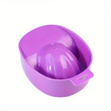 1 Pieza Tazón de Remojo Profesional para Manicura y Pulido, Herramienta de Inmersión e Higienización