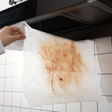 12 o 24 piezas de Películas Absorbentes Desechables - Filtros Antigrasa para Campana, Papel Absorbente para Extractor de Cocina, Limpieza Fácil, Compatible con Microondas/Hornos (12/24 Hojas), Protectores para Placa de Cocina, Material Resistente al Acei