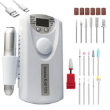 1pc Amoladora de Uñas Profesional con 55 Velocidades Ajustables, Portátil y Recargable para Viaje, Especializada en Salones Beige Claro, Lima de Uñas con Múltiples Cabezales de Cerámica, Herramienta Excelente para Manicuras Femeninas