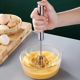 1 pieza de mezclador portátil inalámbrico - 4 velocidades, batidor de huevos de metal, adecuado para hornear y cocinar, herramientas portátiles para calentar crema, harina y huevos, accesorio de cocina esencial, mango ergonómico, diseño compacto y resist