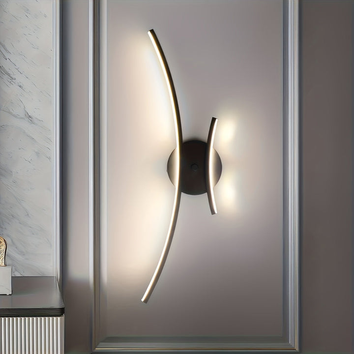 1 pieza - Lámpara de Pared LED Moderna, Aparato de Iluminación Interior para Pared, Lámpara de Mesa Decorativa para Vanidad, Lámpara Lineal de Pared, Lámpara Colgante de Pared, Adecuada para Baño, Sala de Estar y Espejo del Comedor