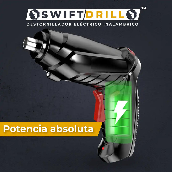 DESTORNILLADOR ELECTRICO INALAMBRICO ToolPro® | 47 Piezas